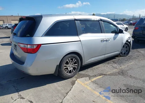 2011 Honda Odyssey Ex из США, поврежденный, VIN 5FNRL5H43BB085004